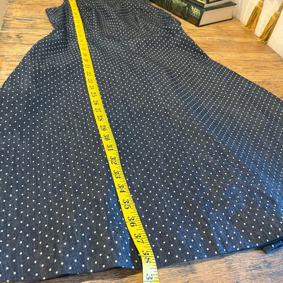 💙 CHRISTIAN CHENAIL Polka Dot Sleeveless Dress – Size 6 - Picture 14 of 14